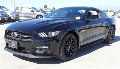 Black 2015 Ford Mustang Gt Fastback Photo Detail