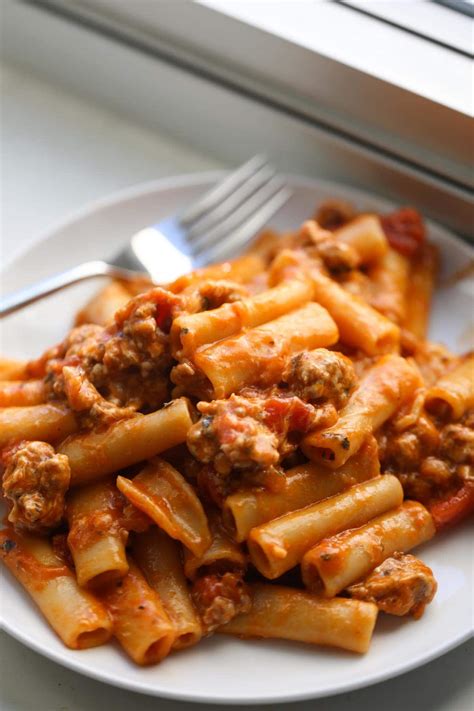 To bake, thaw the ziti overnight in the refrigerator. Amazing Baked Ziti (Pressure Cooker + Stove top) | Lauren ...
