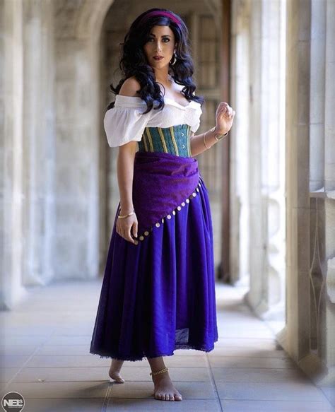 Esmeralda Cosplay Disney Disfraces Para Chicas Disfraces De