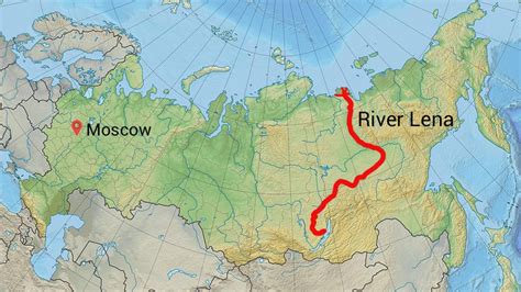 26 Map Of Russia Rivers Maps Online For You