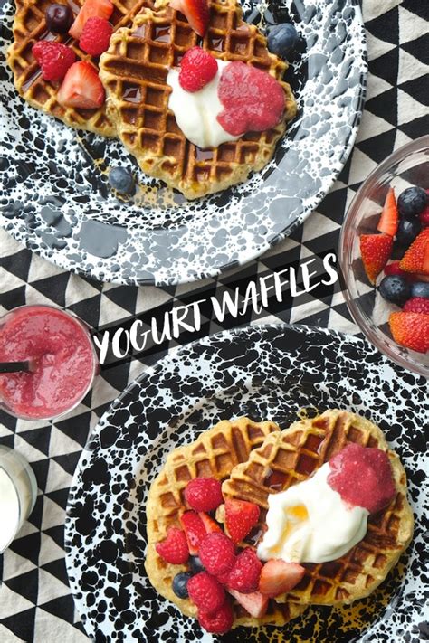 Yogurt Waffles Shutterbean