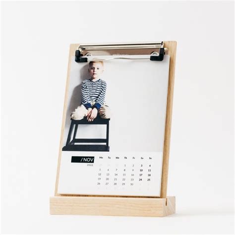 Custom Wooden Photo Calendar Inkifi