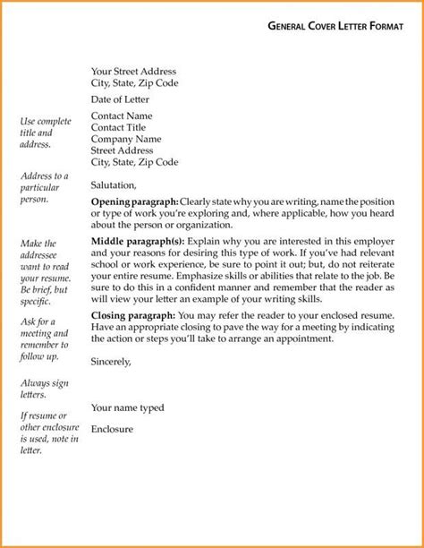 So the cover letter will be important for the any kind of job application. General Cover Letter Template