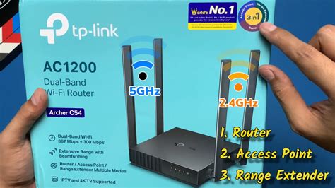 Tp Link Archer C54 Ac1200 Dual Band Wi Fi Router Wifi 3 In 1 Wireless