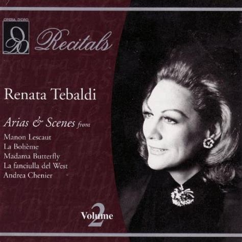 Tebaldirenata Recitals 2 Music