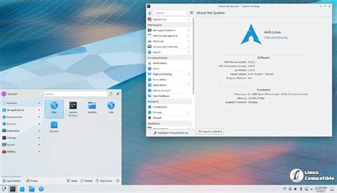 Arch Linux Gui Plasma Pure 202112 Released