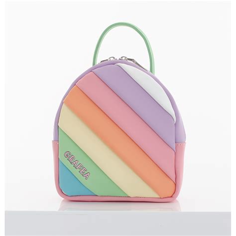 Mini Zippy Rainbow Mini Size Grafea Backpack Çantalar Aksesuarlar