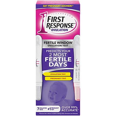 First Response Ovulation Plus Pregnancy Test 7 Count 2 Pack