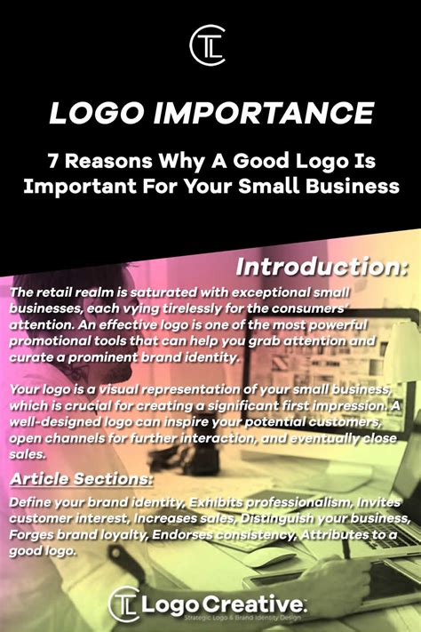 7 Reasons Why A Good Logo Is Important For Your Small Business Cool