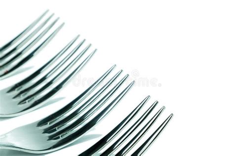 Detail Of Some Forks Stock Image Image Of Restaurant 28259299