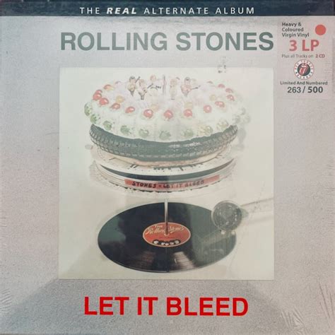 The Rolling Stones Let It Bleed The Real Alternate Album Vinyl Pussycat Records