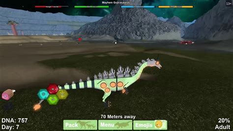Roblox Dinosaur Simulator Mayhem Gojirasaurus Youtube