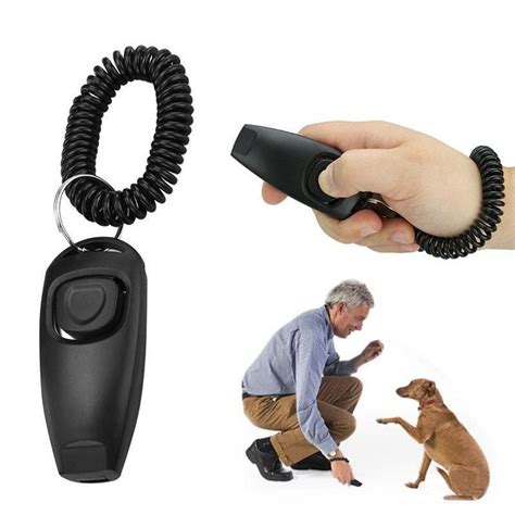 2in1 Pet Training Clicker Whistle In 2020 Pet Trainer Pet Training