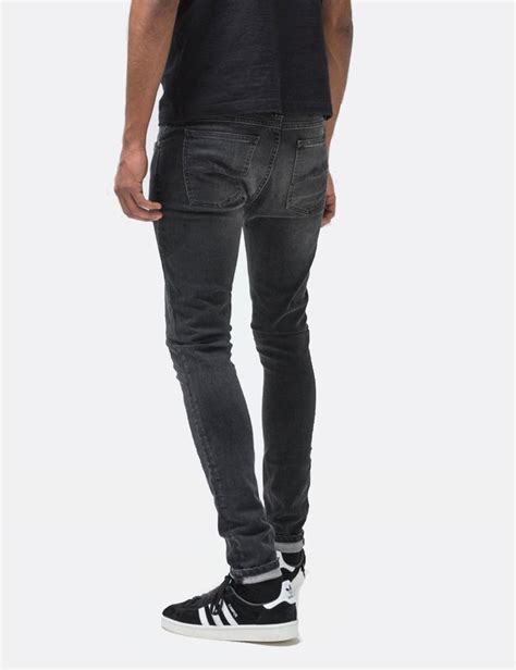 Nudie Skinny Lin Super Tight Jeans Black Movement Garmentory