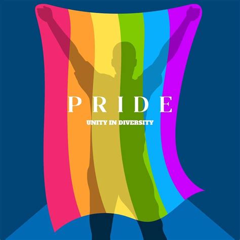 lgbt poster design gay pride lgbtq ad divercity concept 2368249 vector art at vecteezy