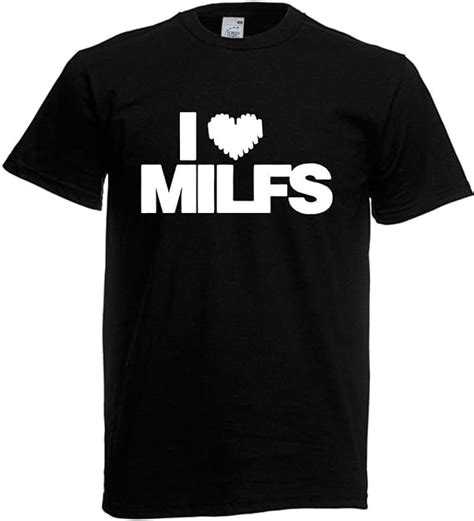 T Shirt I Love Milfs Amazonde Bekleidung