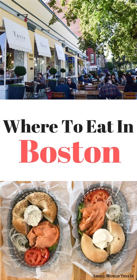 Where To Eat in Boston | Boston restaurants, Boston food, Boston