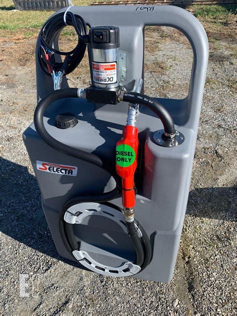Portable Fuel Tank With Electric Pump Online Auctions