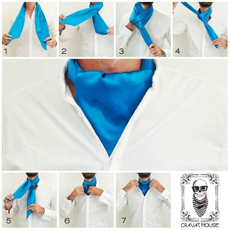 ∮how To Tie A Cravat∮ Follow The Steps To Learn How To Tie