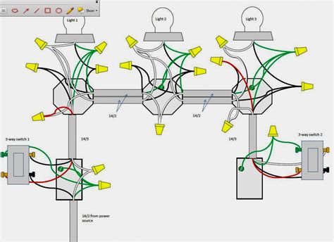 How to wire 2 separate switches from one circuit in the same box. Wiring Multiple Lights And Switches On One Circuit Diagram ...