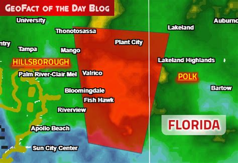Watch how powerful & devastating hurricane alex was! GeoFact of the Day: 10/18/2019 Florida Tornado Warning 2
