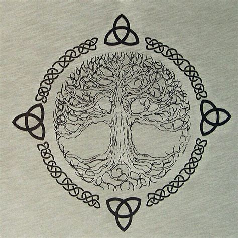 Celtic Tree Of Life Tatuajes Celtas Tatuajes Vikingos Y Diseños Célticos