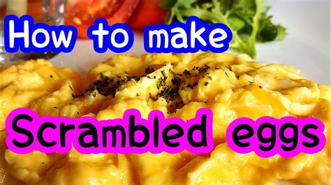 They're soft and creamy, rich and flavorful, and they just so happen to cook in under. 『scrambled eggs』How to make scrambled eggs!! - YouTube