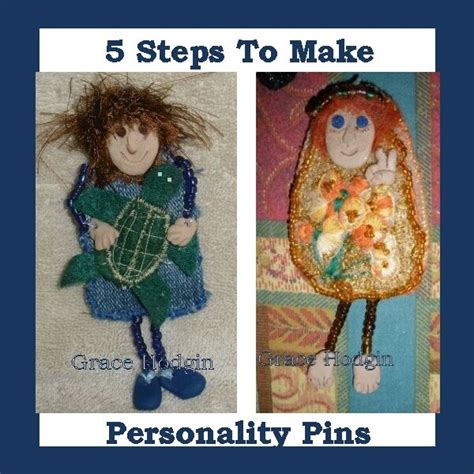 5 Steps To Make A Personality Pin Ebay