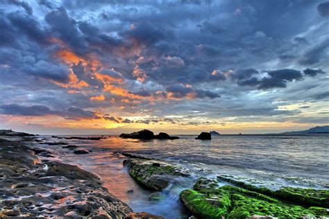 Landscapes Ocean Downloadhd Sunrise Wallpapers Coast