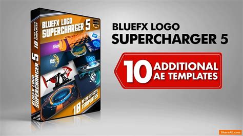 The Logo Supercharger Pack 5 After Effects Template Bluefx Free