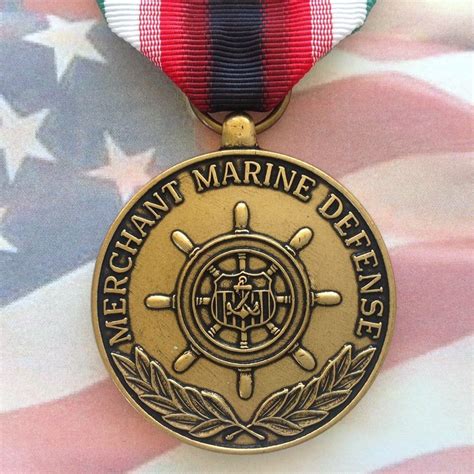 Us Merchant Marine Defense Medal Ship Fleet Award