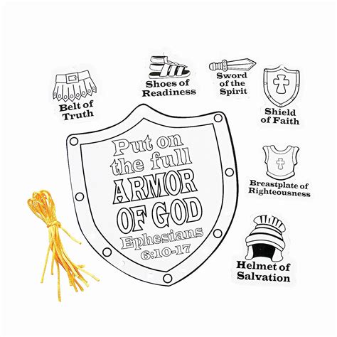 Free Printable Lds Coloring Pages Armour Of God