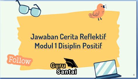 Jawaban Latihan Pemahaman Dan Cerita Reflektif Modul Topik Disiplin