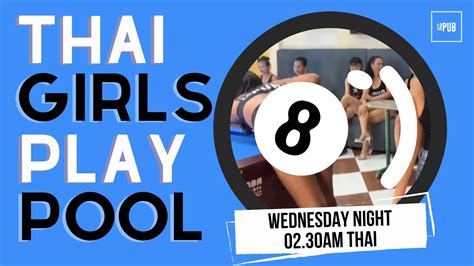 🔴 Thai Girls Play Pool Midweek Fun Live From Pattaya Thailand Youtube