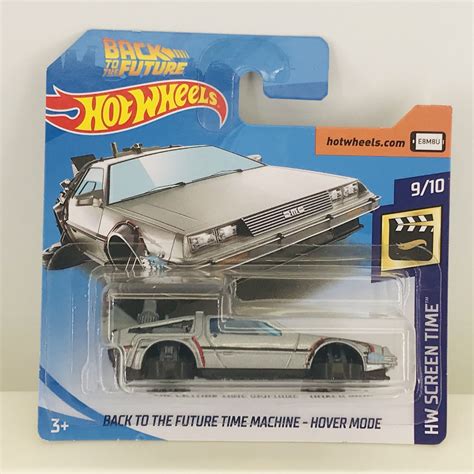 Hot Wheels Hw Screen Time Back To The Future Time Machine Hover Mode