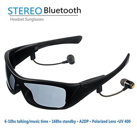 Forestfish Bluetooth Sunglasses With Camera 8gb Sd Card Hd 720p Video
