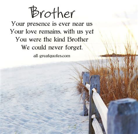 A Remembrance In Memory Of Quotes To Brother Quotesgram