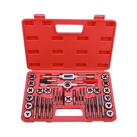 Best Choice 40 Piece Tap And Die Set Sae Inch Sizes Essential