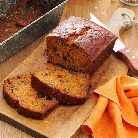 Maybe you would like to learn more about one of these? Raisin-Filled Pumpkin Spice Bread Recipe | Taste of Home