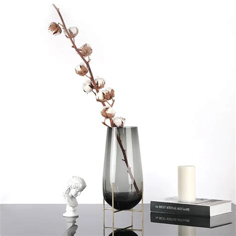 Nordic Luxusné Sklenené Kvetinové Vázy Domáce Dekorácie Kvetinové Vázy