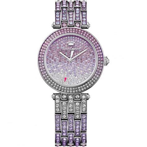 Ladies Multicoloured Crystal Set Victoria Watch Watches From Francis