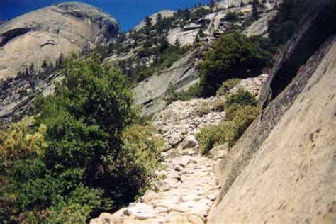 Hiking Snow Creek Falls Trail Yosemite Np Ca