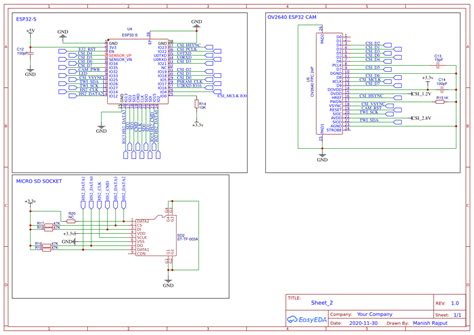 Esp Cam Easyeda Open Source Hardware Lab