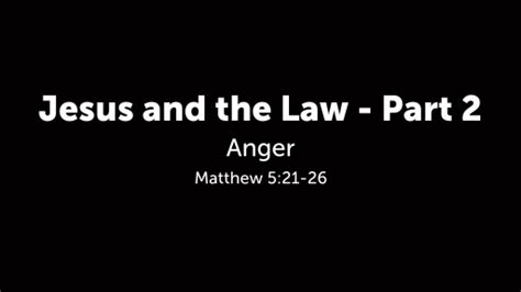 Jesus And The Law Part 2 Faithlife Sermons
