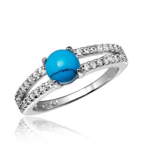 Sterling Silver Turquoise Ring SBGR01056