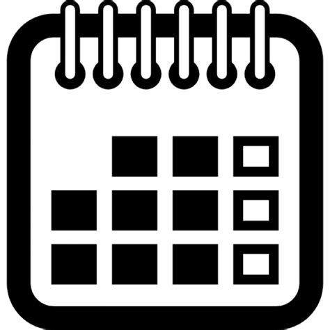 Annual Calendar Symbol Icons Free Download