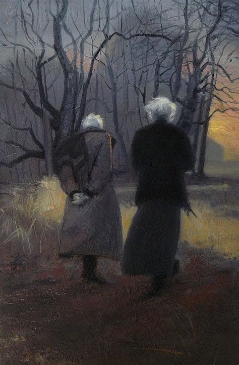 Andrew Wyeth And Odd Nerdrum Painting