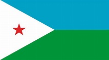 Bandera de Yibuti | Banderas, Banderas del mundo, Bandera