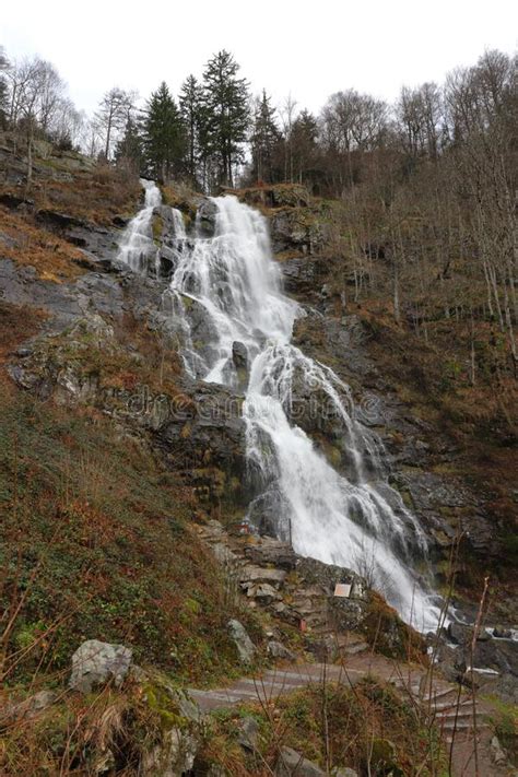 Todtnau Waterfall In The Black Forest In Germany Stock Photo Image Of