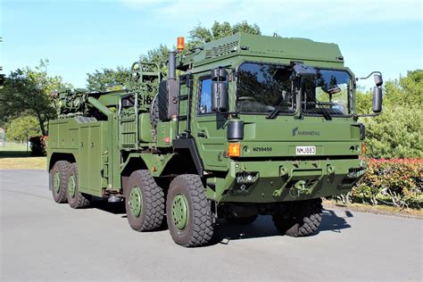 Rheinmetall Man Military Vehicles Completes Handover Of Hx 8×8 Heavy